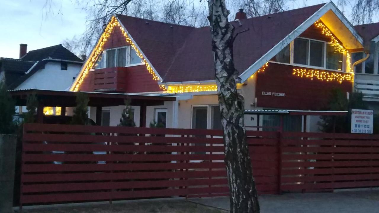 Elso Fecske Apartmanok Siófok Zewnętrze zdjęcie